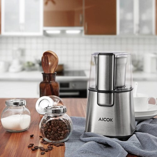 Molino De Café Eléctrico Aicok Acero Inoxidable  Cg9100 