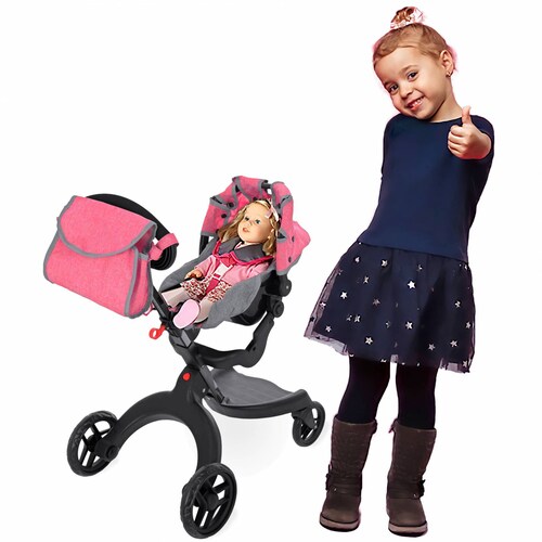 Carriola para muñecas ASTROBABY Portabebé Autoasiento 