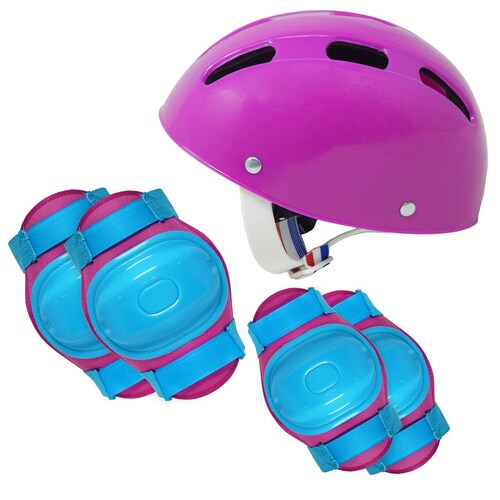 Patines 3 Ruedas Ajustables 19 A 22 Rosa   Morado