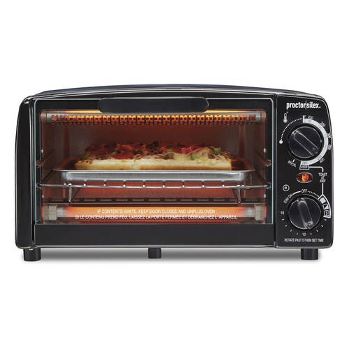 Horno Tostador Proctor Silex 4 Rebanadas Negro 31118PS