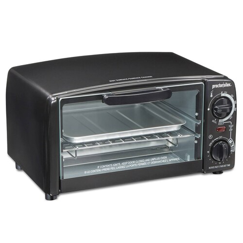 Horno Tostador Proctor Silex 4 Rebanadas Negro 31118PS