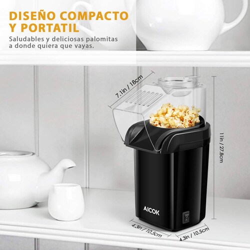 Máquina de Palomitas Aicok por Aire Caliente