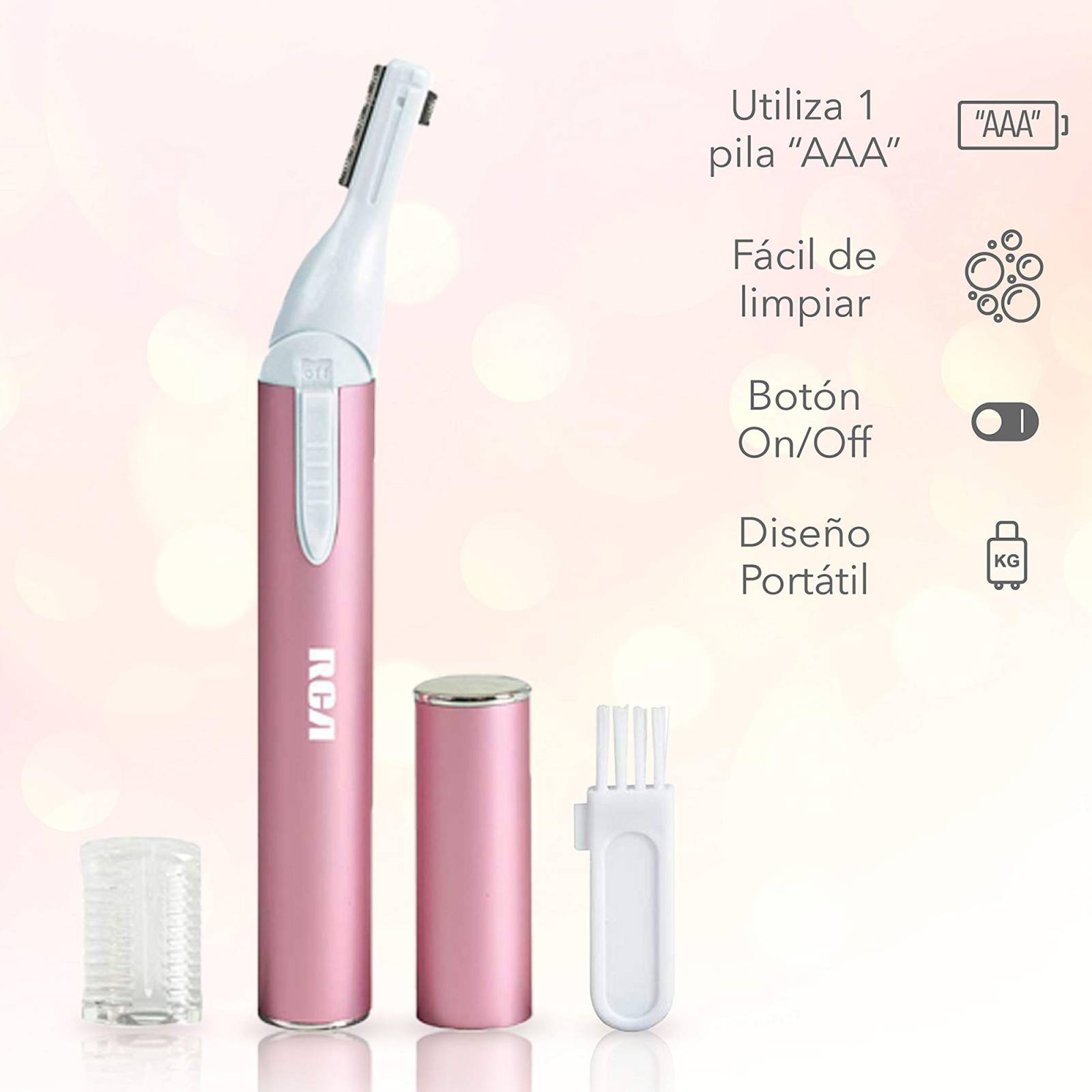 Recortadora de vello facial rca new arrivals