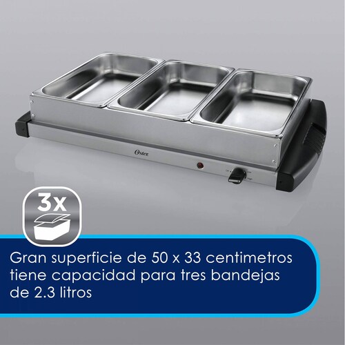 Bufetera Oster Server Inspire Collection Acero Inox