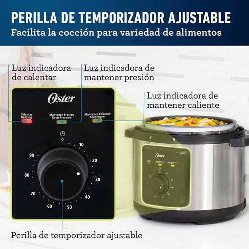 Olla de Presión Eléctrica Multifunción Oster 57L