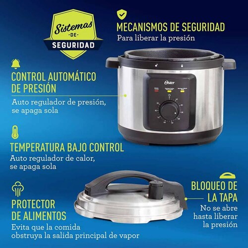 Olla de Presión Eléctrica Multifunción Oster 57L