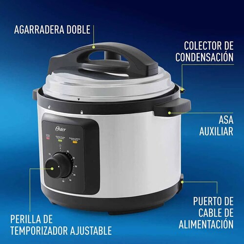 Olla de Presión Eléctrica Multifunción Oster 57L