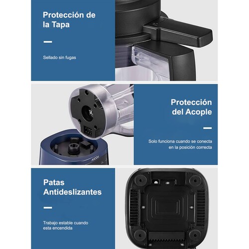 Licuadora Profesional Aicok 9 Velocidades Touch 1200 W