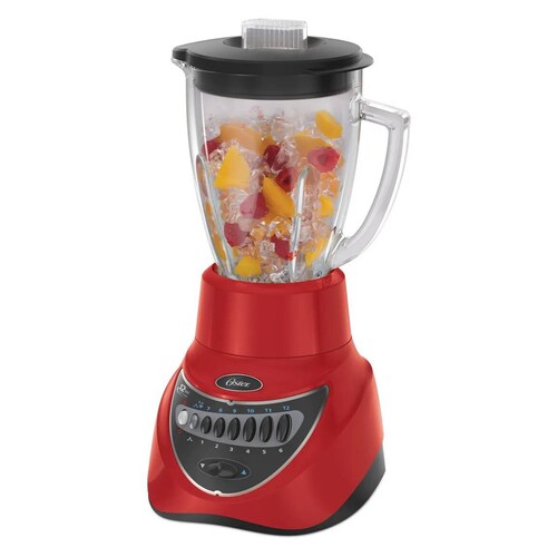 Licuadora Oster 12 Velocidades   15 Lt Color Rojo