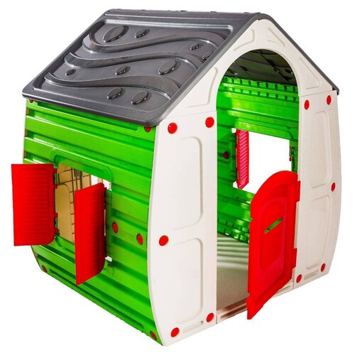CASITA MAGICA HAUSE INFANTIL GRIS C  VERDE MOD FG000073 1.