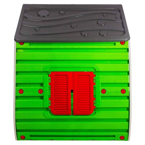 CASITA MAGICA HAUSE INFANTIL GRIS C  VERDE MOD FG000073 1.