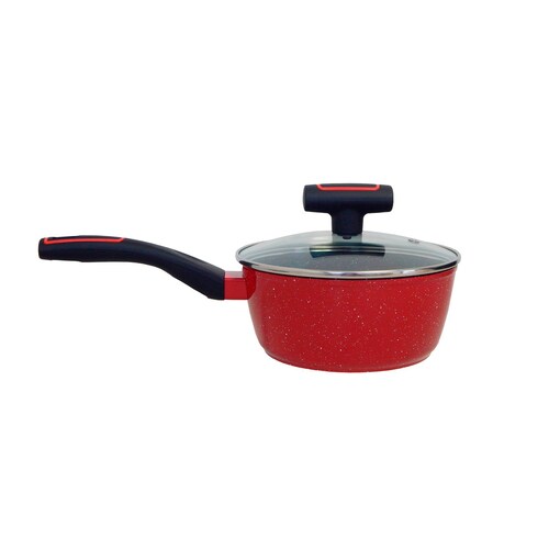 Batería de cocina FOODE set 7 piezas Vintage Rojo