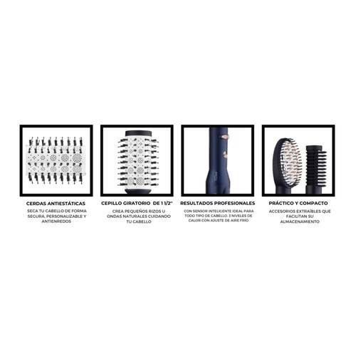 Cepillo de aire con sensor digital Conair MOD:BC300ES