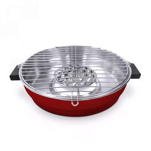 Practi Asador Sarahi Grill Aluminio   Rojo