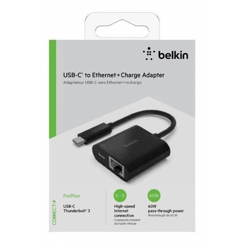 Cable Tipo C a USB Belkin / 15 cm / Negro, Tipo C