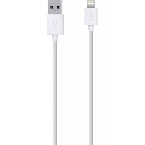 Cable Lightning Para iPhone & iPad Color Blanco - Belkin 