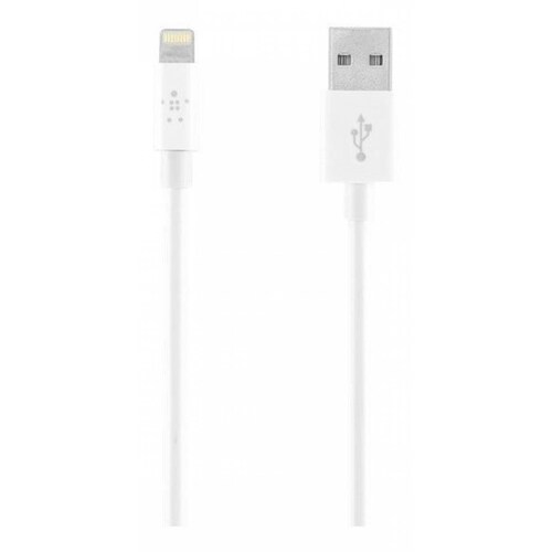 Cable Lightning Para iPhone & iPad Color Blanco - Belkin 