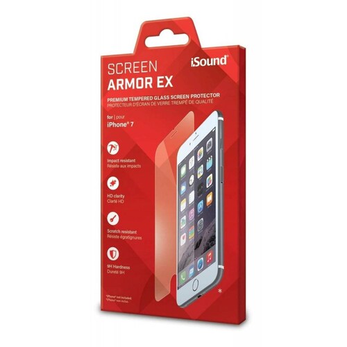 Mica De Cristal Templado Para iPhone 8 / iPhone 7 - Isound 