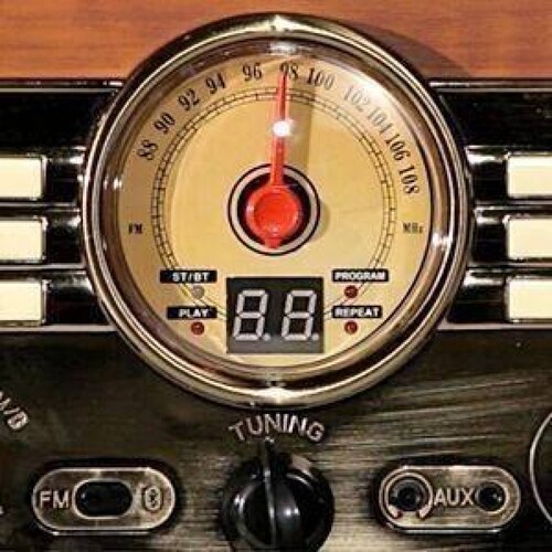 Tocadiscos Retro Vintage Bt Con 6 En 1 Victrola 