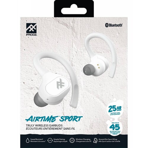 Audífonos Bluetooth Ifrogz Airtime Sport Around Ear Blanco 