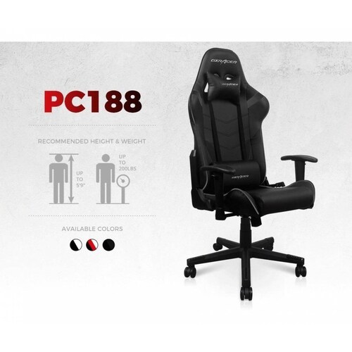 Silla Gamer Pro Modelo Serie P Max Color Negro Marca Dxracer 
