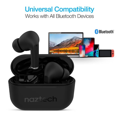 Audífonos Inalámbricos True Wireless Xpods PRO Negro Naztech 