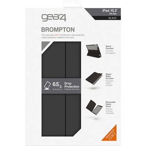 Funda Gear4 Brompton Folio para iPad 10.2 (7a, 8a y 9a Generación) - Ahumado 