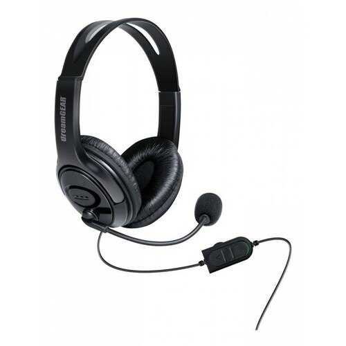 Diadema Gamer X- Talk Para Ps4 Color Negro Marca Dreamgear 