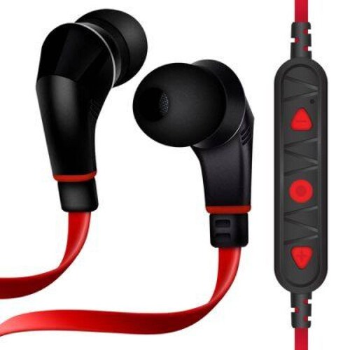 Audífonos Bluetooth NX80w Color Rojo con Negro - Naztech 
