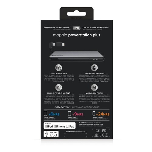 Cargador Portátil Mophie Powerstation Plus 6000mah 