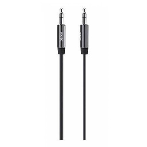 Cable Auxiliar Audio Plug 3.5 Color Negro 1.2 M Marca Belkin 