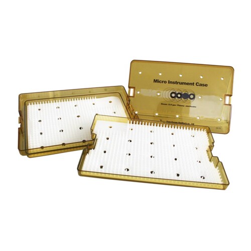 Caja Esterilizar Micro Instrumental Medico 2 Pisos Hergom