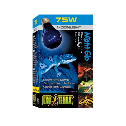 FOCO LUZ NATURAL LUNA ANFIBIO REPTIL NIGHT GLO 75W EXO TERRA