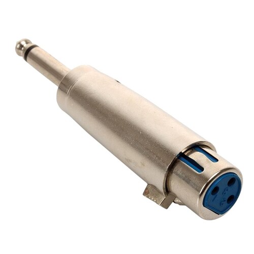 Adaptador Plug 6.3mm A Jack Cannon Monoaural Steren