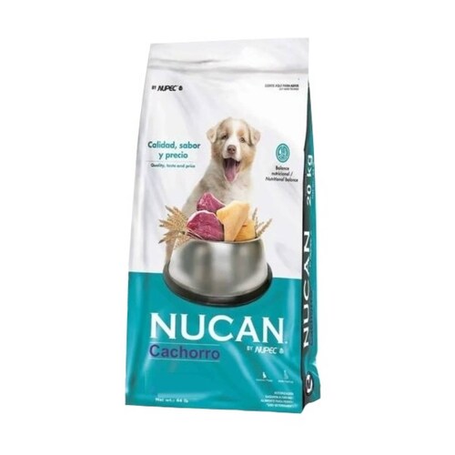 Alimento Croqueta Perro Cachorro Nucan By Nupec 20kg.
