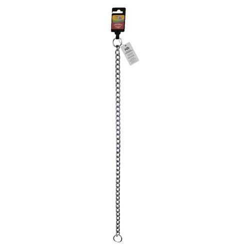 Collar Entrenamiento Acero Cromado 70cm 4mm Fancy Pets