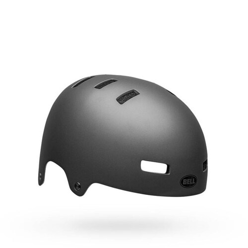 Casco BELL BMX LOCAL Gris Bicicleta Ciclismo Skate Street Mediano 55-59cm