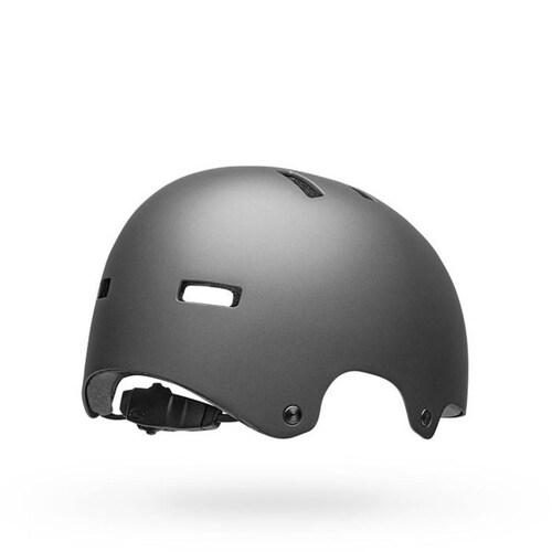 Casco BELL BMX LOCAL Gris Bicicleta Ciclismo Skate Street Mediano 55-59cm