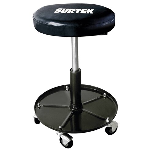 Banco Mecánico Asiento Acolchonado Giratorio 15pulg Surtek