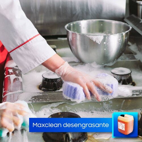 Maxclean 5 Litros Desengrasante Detergente Concentrado Netto.
