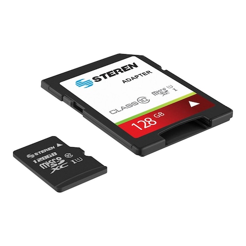 Memoria Adaptador Micro SD 128 GB Clase 10 U1 Steren