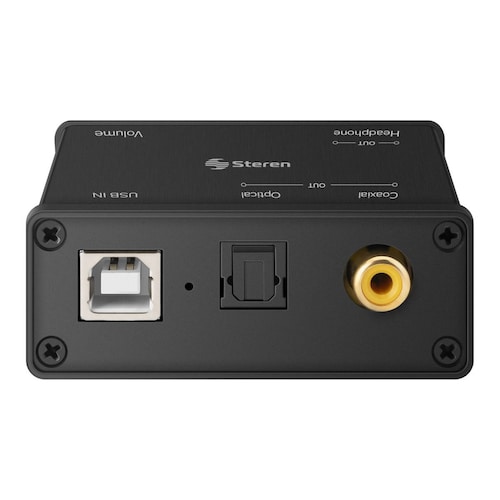 Convertidor Audio digital (USB) Analógico Digital AUX Steren