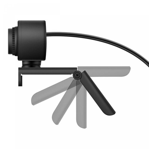 Webcam USB 2K 2Mpx Micrófono Integrado Base Ajustable Steren