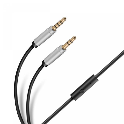 Cable Auxiliar 3.5mm Manos Libres 1.2m P/ Audífonos Steren