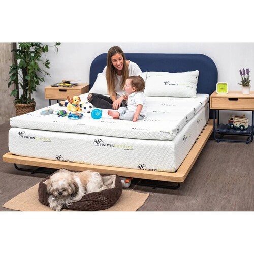 Colchón Memory Foam Fresh Flex Dreams Bamboo Queen