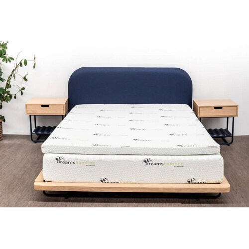 Colchón Memory Foam Fresh Flex Dreams Bamboo Queen