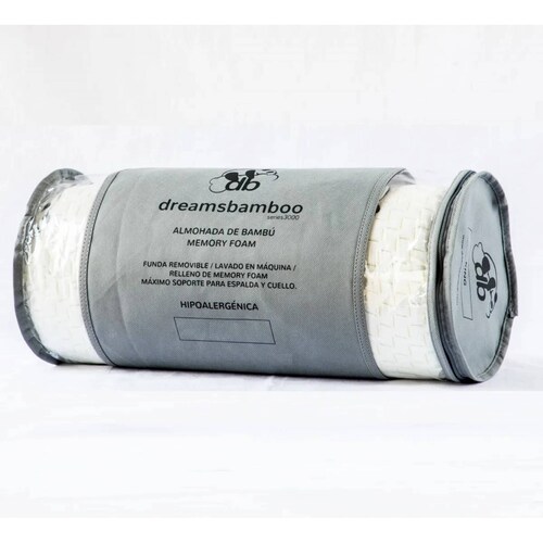 Almohada Memory Foam King Dreams Bamboo Fibra De Bambú.