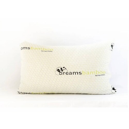Almohada Memory Foam King Dreams Bamboo Fibra De Bambú.