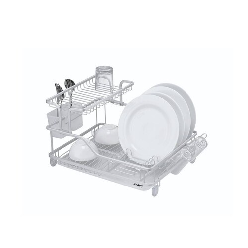 Escurridor Mino Aluminio Charola PVC Resistente Brang