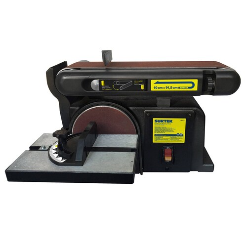 Lijadora Banda Estacionaria 1/2hp 4x36pulg Mesa Surtek